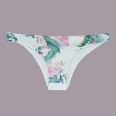 Braga bikini brasileña estampado flores, PARADISE COVE, DORINA