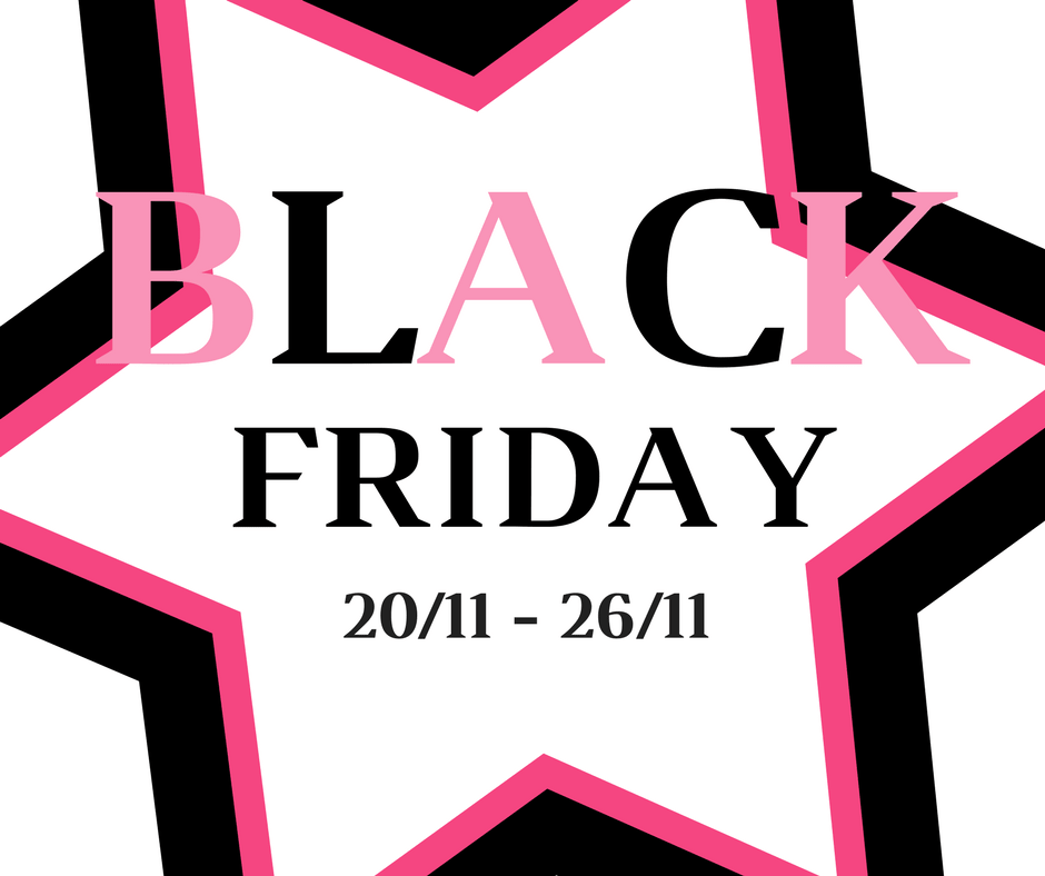 Información periodo de rebajas Black Friday laCorsetera